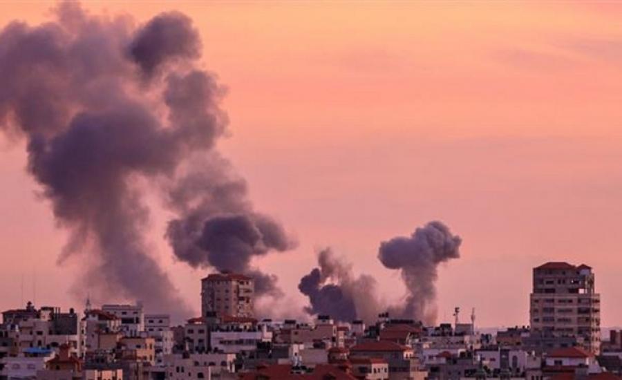 قصف اسرائيل على قطاع غزة 