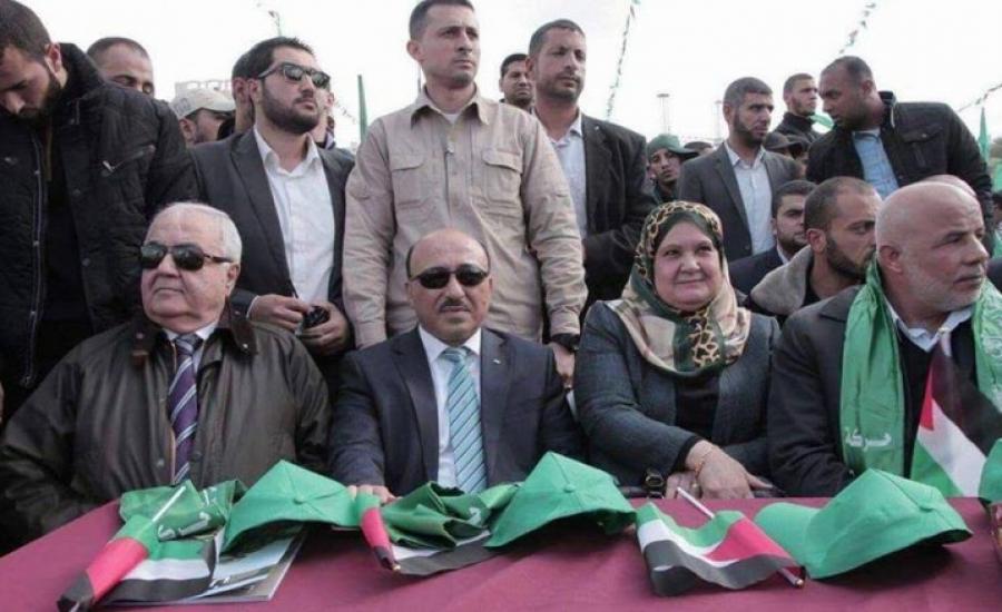 وزراء في حكومة التوافق يشاركون في مهرجان انطلاقة حماس بقطاع غزة