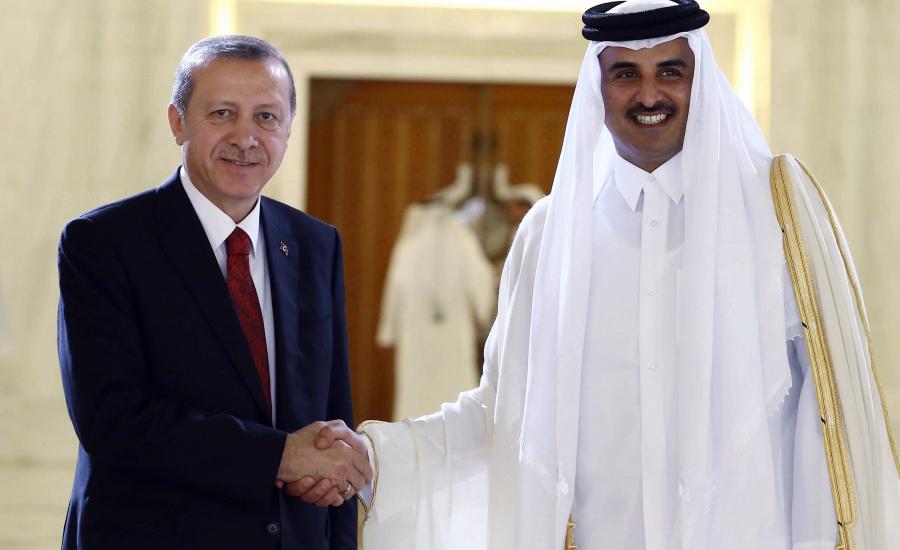 اردوغان وقطر وازمة الليرة 
