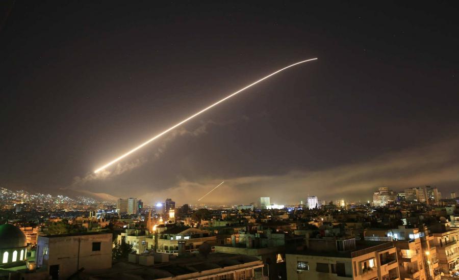 سوريا تسقط اهدافا معادية بدمشق 