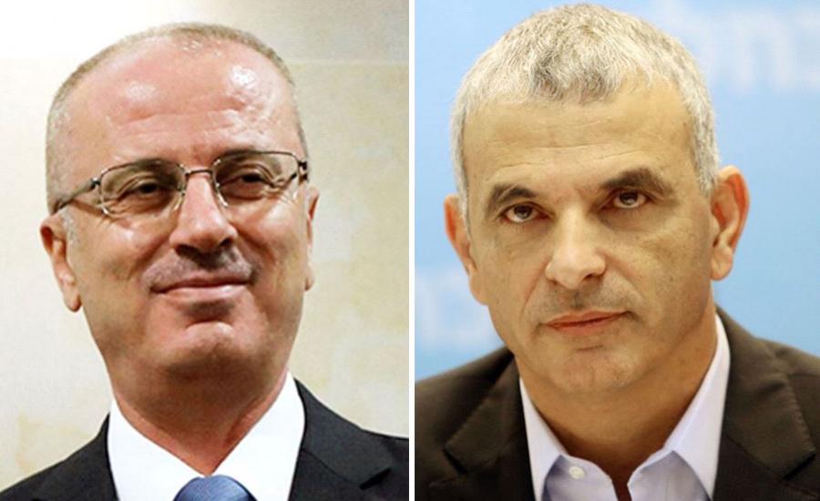 اجتماع بين رامي الحمد الله ومردخاي ووزير المالية الاسرائيلي 