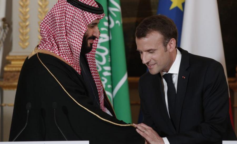 الرئيس الفرنسي والسعودية 