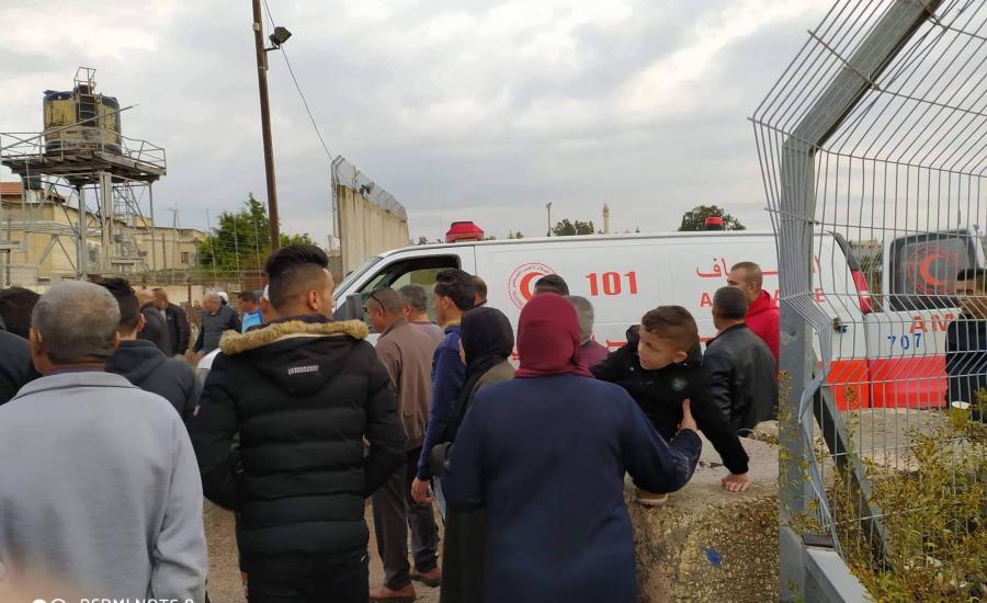 اصابة عمال فلسطينيين قرب طولكرم 