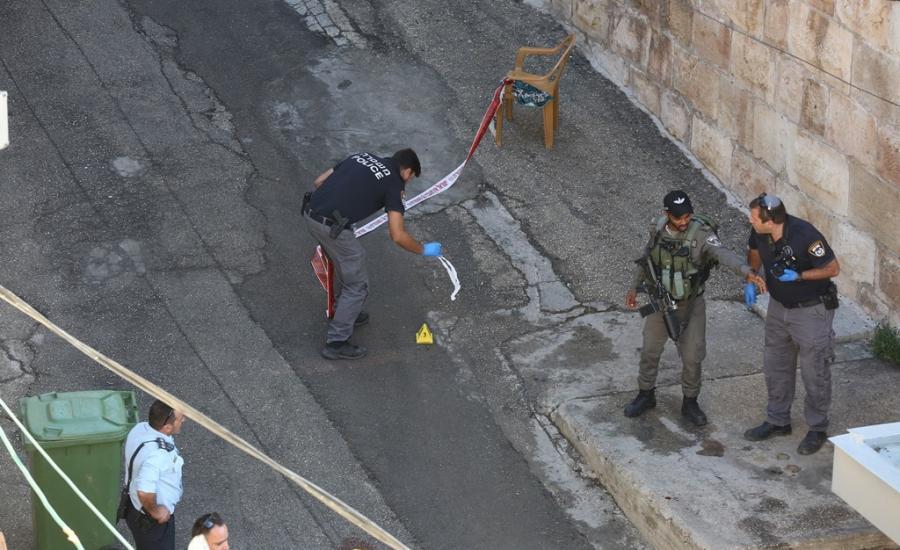 اطلاق النار على فتاة فلسطينية قرب الحرم  الابراهيمي الشريف 