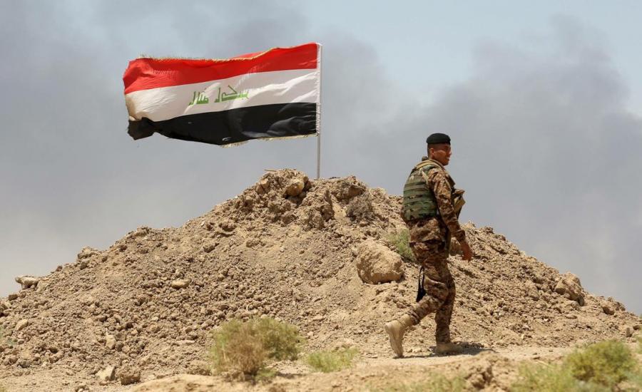 القوات العراقية والاراضي السورية 
