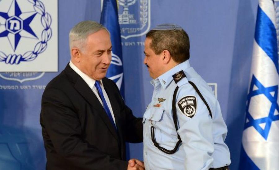 نتنياهو والشرطة الاسرائيلية 
