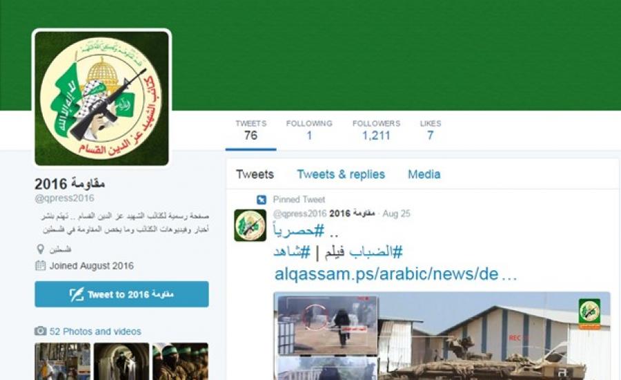 اغلاق حسابات حماس وحزب الله عبر تويتر 