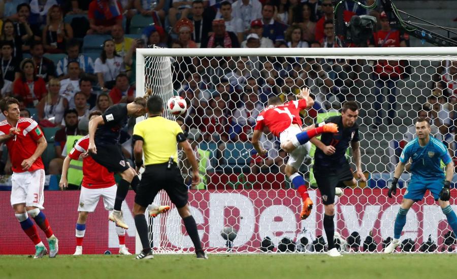 كرواتيا تقضي على آمال روسيا وتخرجها من كأس العالم 