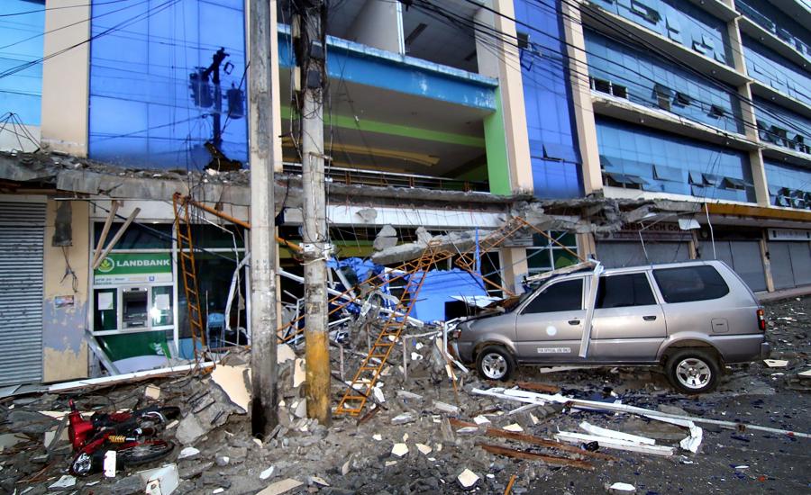 زلزال  في الفلبين 