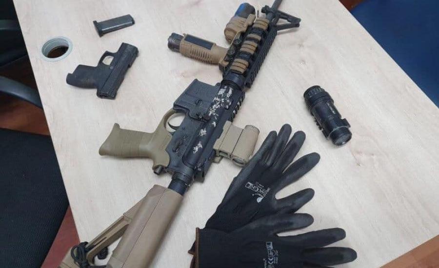 مصادرة اسلحة في ابو ديس 