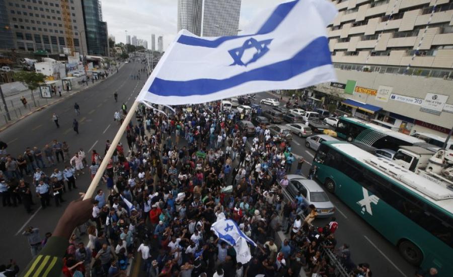 تظاهرة في تل أبيب 