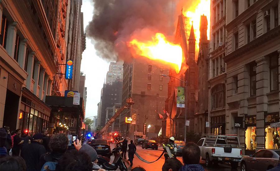 حريق نيويورك 