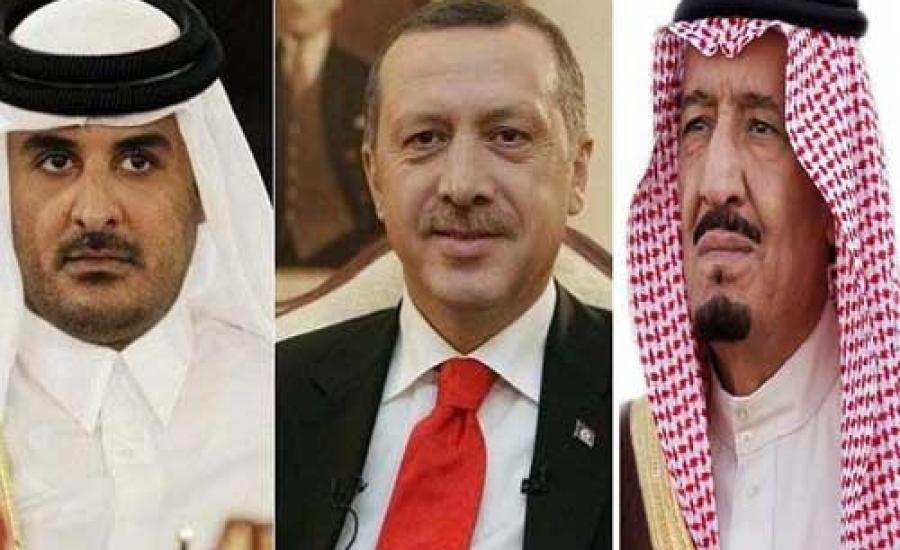 أردوغان يهاتف زعماء 6 دول ضمن مساعيه لإنهاء الأزمة الخليجية