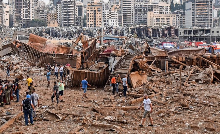ضحايا تفجير بيروت 