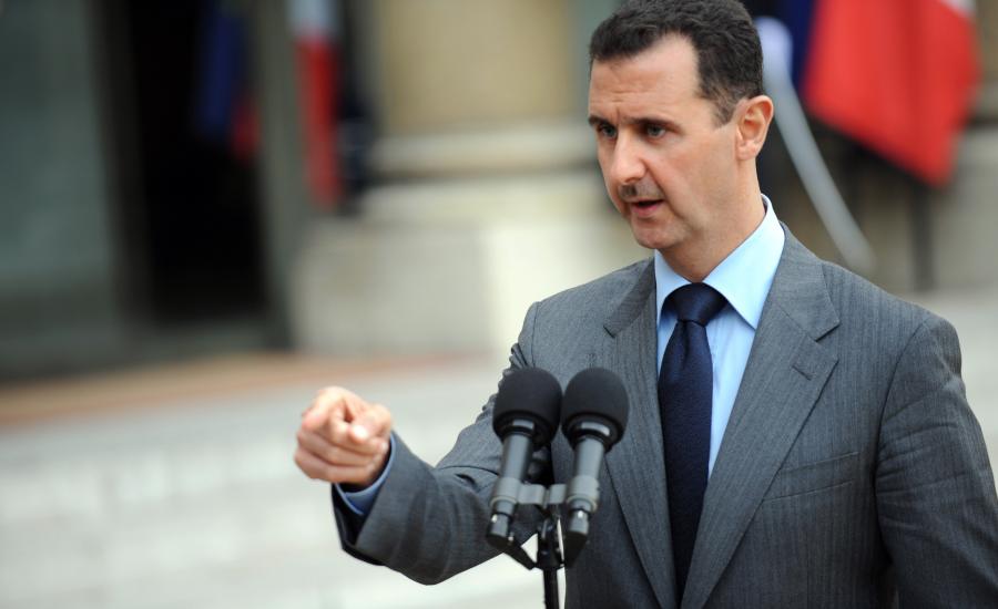 الأسد يكشف عن ألوياته 