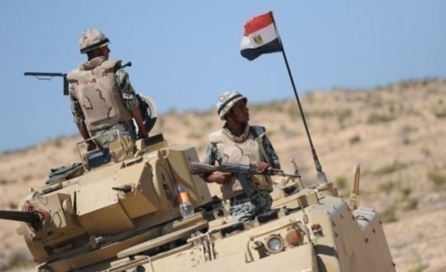 مقتل جندي مصري بتفجير مدرعته في سيناء