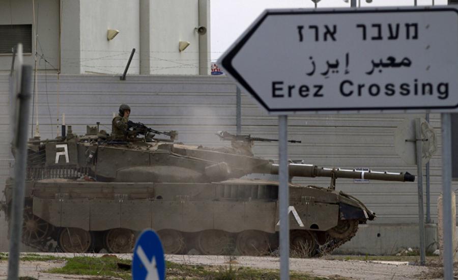 المعابر الاسرائيلية مع غزة 