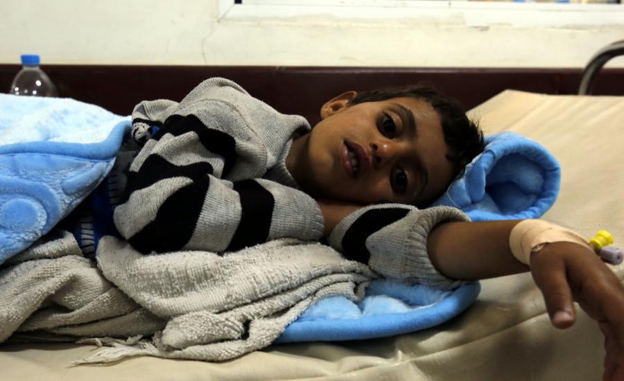 مليون إصابة بالكوليرا في اليمن بعد ألف يوم على الحرب عليها