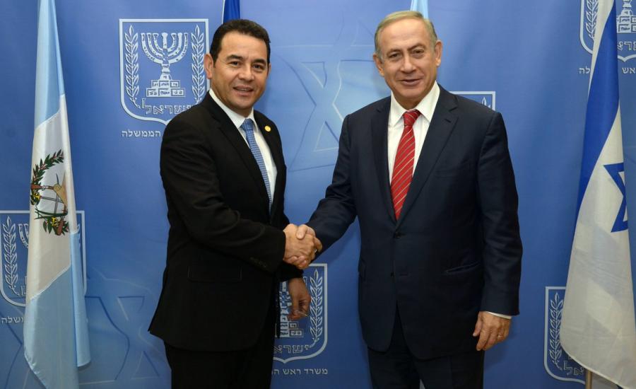غواتيمالا: قرار نقل السفارة إلى القدس لا رجوع عنه