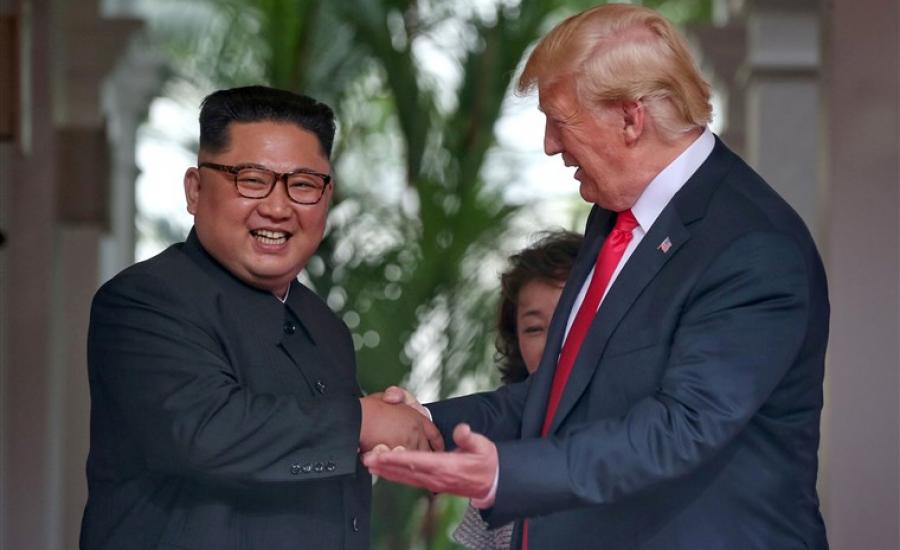 ترامب واميركا والزعيم الكوري الشمالي 
