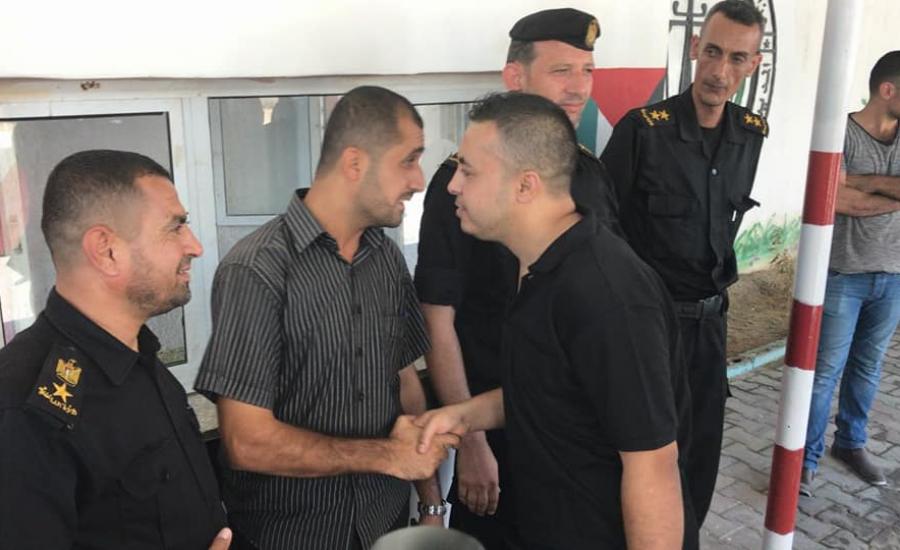 اطلاق سراح معتقلين سياسياً في غزة 