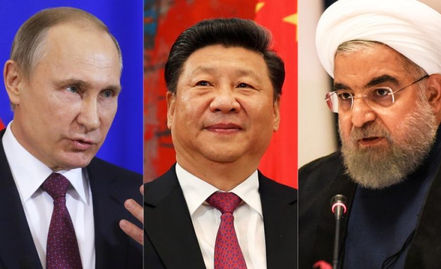 قمة ايرانية روسية صينية 