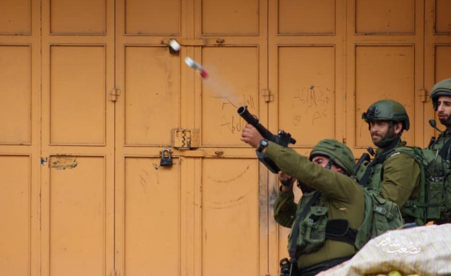 اصابات في قمع الاحتلال لمسيرات سلمية في الضفة الغربية 