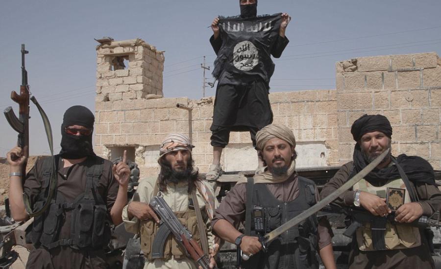 داعش في الرقة 