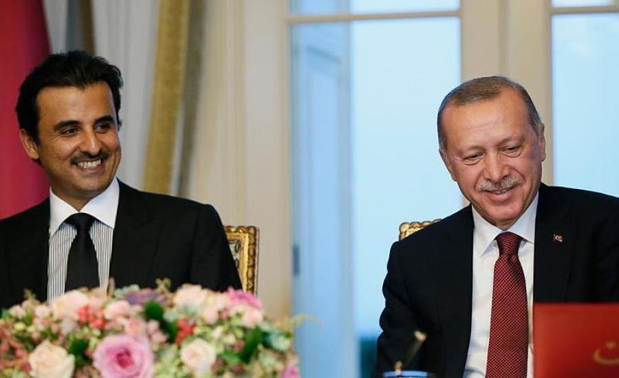 اردوغان وتركيا وامير قطر 
