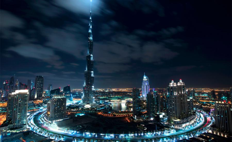 Dubai-skyline_night