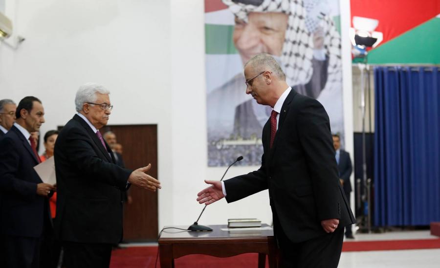 الحكومة الفلسطينية الجديدة  