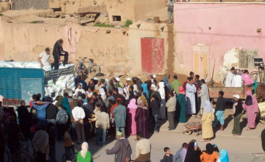 مقتل 15 مغربياً أثناء تدافع لاستلام مساعدات غذائية في منطقة الصويرة