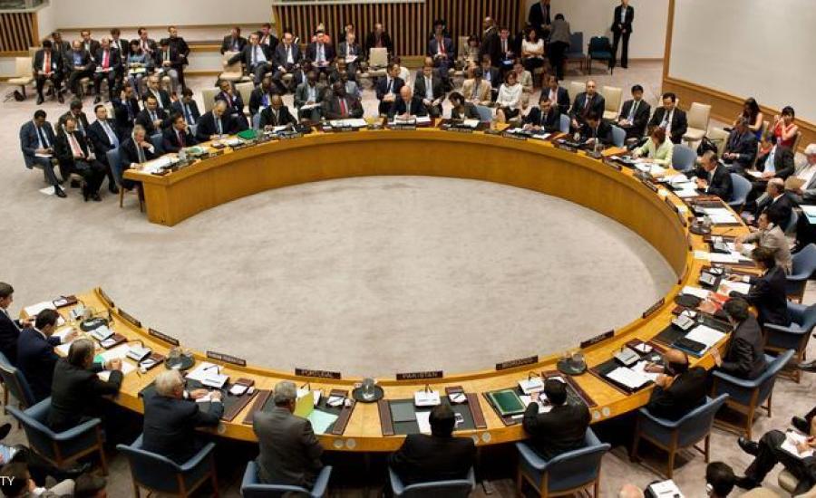 مجلس الامن الدولي والقضية الفلسطينية 