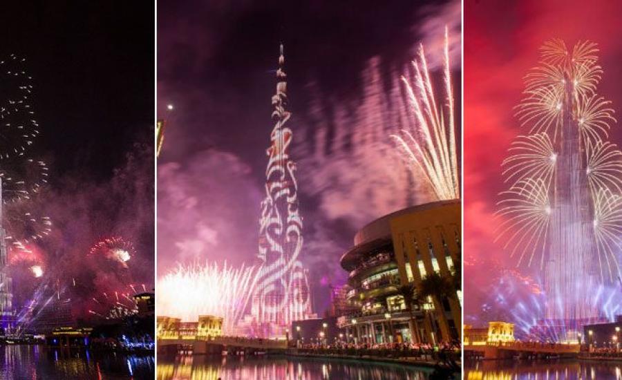 احتفالات دبي في رأس السنة للعام 2018