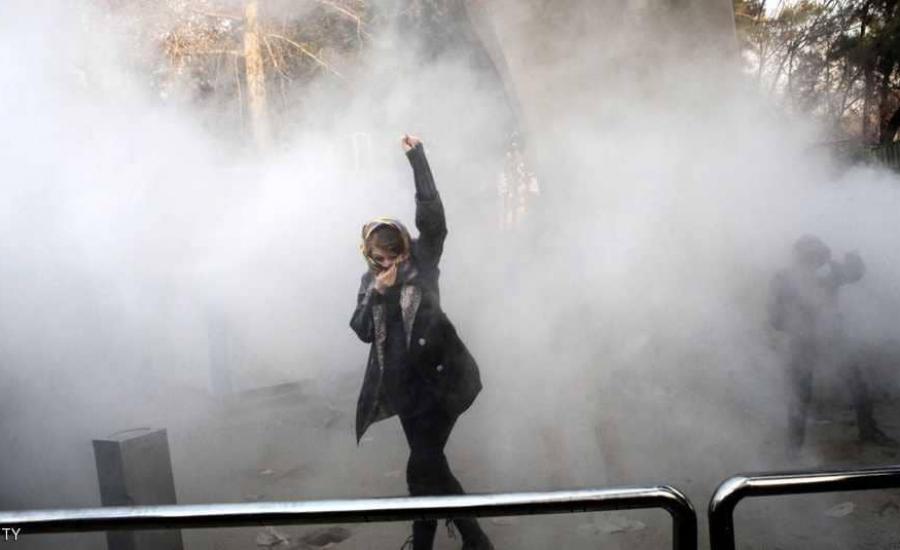 المظاهرات في ايران 