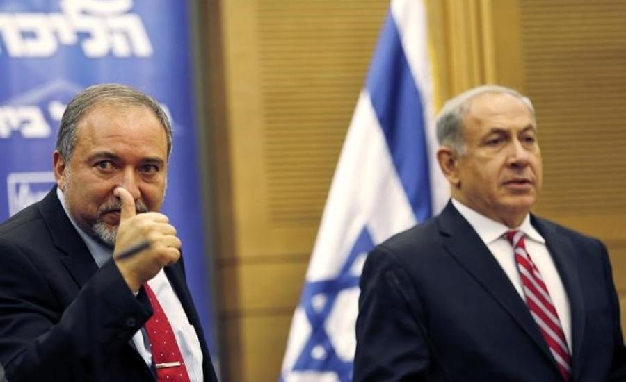 نتنياهو وليبرمان والحكومة الاسرائيلية 