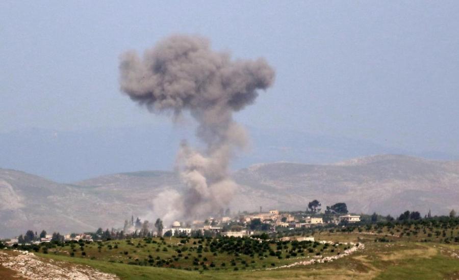 قصف  يستهدف ادلب 