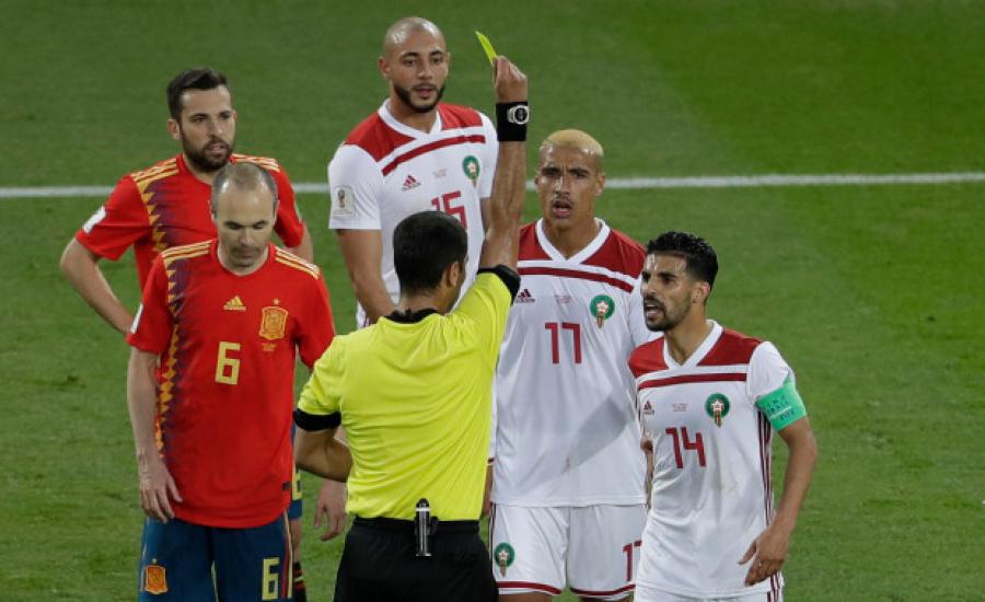 المنتخب المغربي وكأس العالم في روسيا 