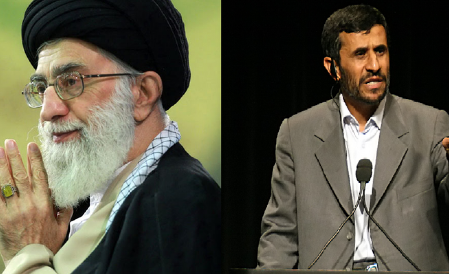 احمدي نجاد وخامنئي 