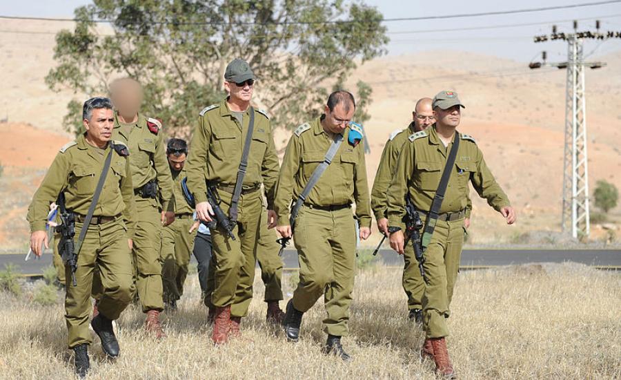 التدريبات العسكرية الاسرائيلية في الاغوار 