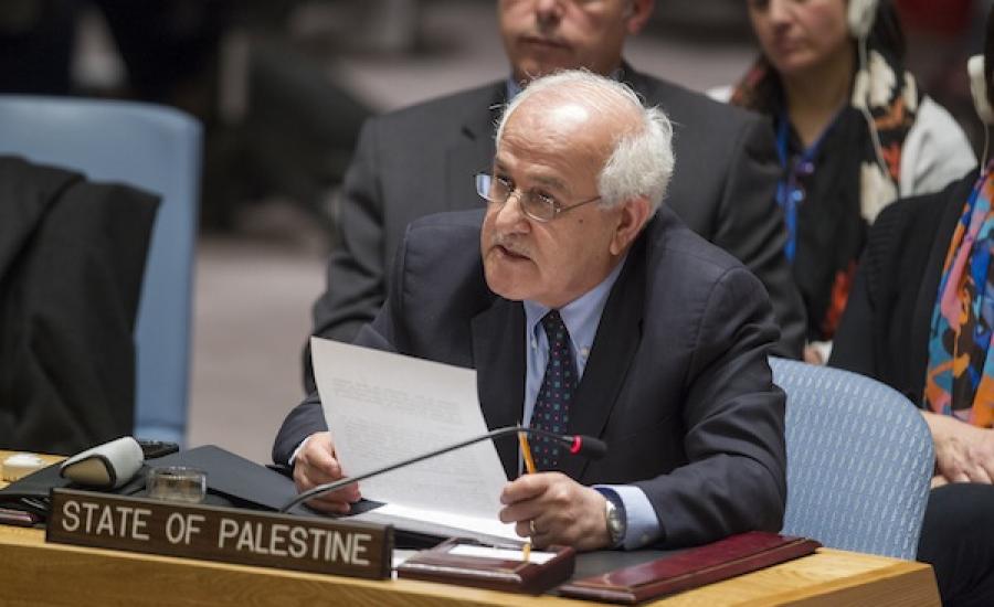 مجلس الامن والقضية الفلسطينية 