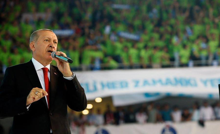 اردوغان والعقوبات الامريكية على تركيا  