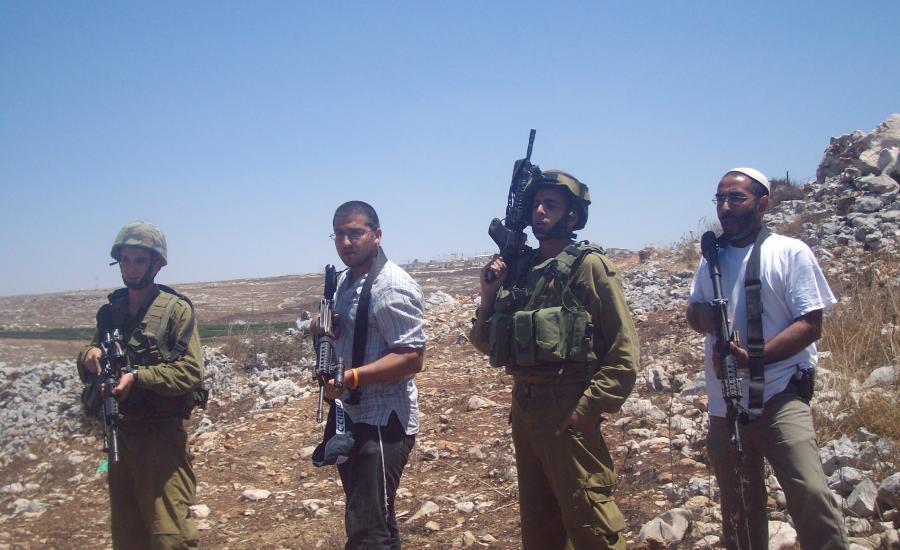 التحذير من جرائم  قد يرتكبها مستوطنو "يتسهار" جنوب نابلس بحق الفلسطينيين