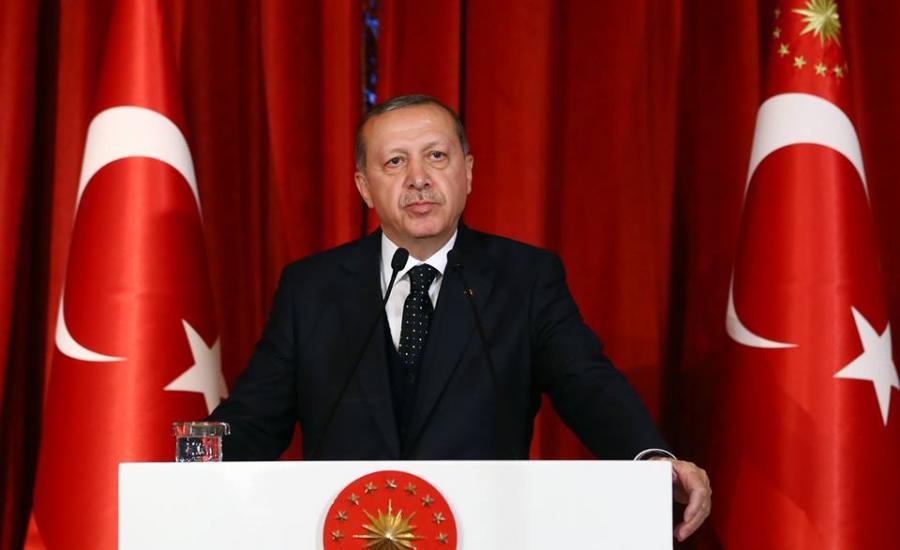 أردوغان يعلن الحداد 3 أيام في تركيا حداداً على أرواح شهداء غزة