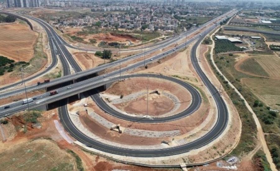 شبكة طرق جديدة في الضفة الغربية 