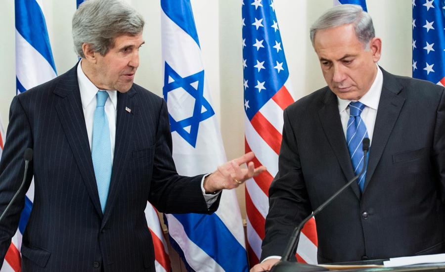 نتنياهو وكيري والحرب على غزة 