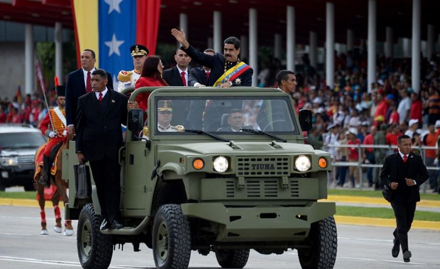 الرئيس الفنزولي والاجتياح الامريكي 