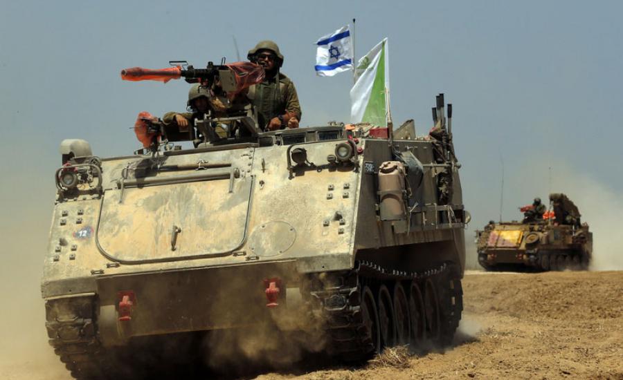 الجيش الاسرائيلي ينسى ناقلة جند في الجولان 