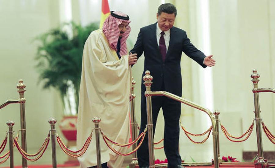 الصين وايران والسعودية 
