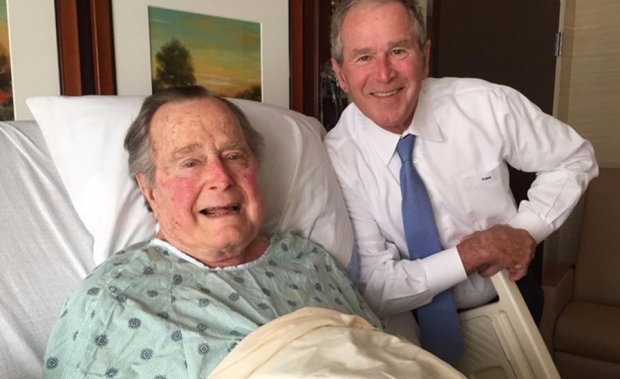 وفاة الرئيس الامريكي الأسبق " جورج بوش الاب " 